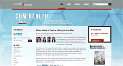 Desktop Screenshot of cmhealthlaw.com