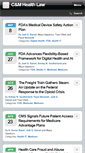 Mobile Screenshot of cmhealthlaw.com